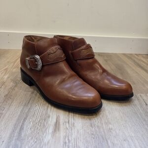 Ariat Booties With Buckle Strap Short Boots